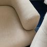 Gorgeous pair of handmade LINEN armchairs Image 3
