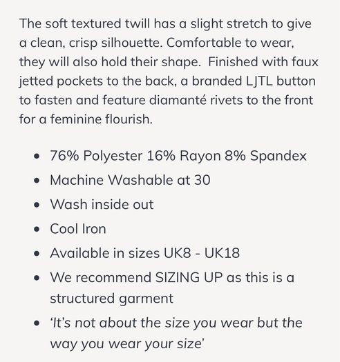 Ladies Black Trousers