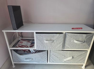 White Storage Unit