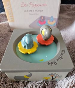 Moulin Roty Musical Box Les Papoum