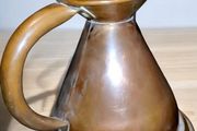 Large copper pitcher