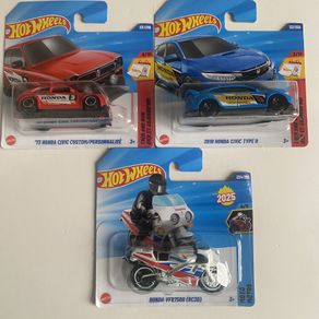 Honda Civic Custom/ Type R/ VFR750R (RC30) - Hot wheels