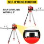 500m Professional Rotating Self-Leveling Rotary 360 Degree Laser Level with Tripod and Staff Image 6