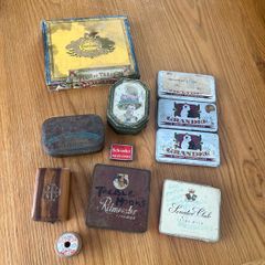 Antique Advertising Boxes/Tins