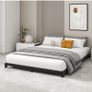 12cm Low King Size Bed frame, Metal Bed 150x200 cm Image 4