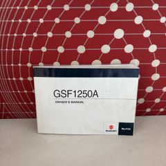 Suzuki bandit gsf1250A original owners manual