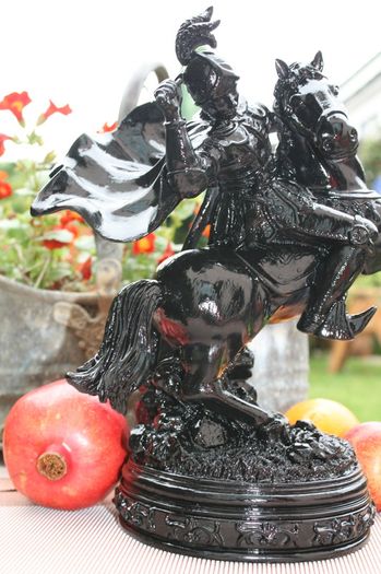 Vintage Heavy Figure Statue Sculpture 32cm