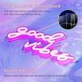 NEW SALE | Good Vibes Neon Sign,Neon Light Powered by USB with Switch, Pink Led Neon Light Sign for Bedroom,Wall Decor,Game Room,Party, Bar Decor Image 5