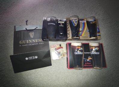 Free Post ALL Guinness pint glasses