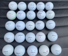 25) Tiltiest Pro V1  golf balls