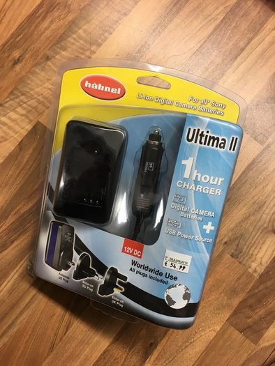 Hahnel Ultima II 1 Hour Charger for Sony/Panasonic/Pentax