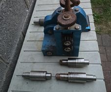 Heavy Duty Manual Rolling Mill with Extra Rollers