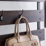 Coat Rack with Shoe Bench Industrial Hall Tree for Entryway, Wood and Metal Hallway Storage Shelf Organizer, Accent Furniture with Metal Frame Image 4