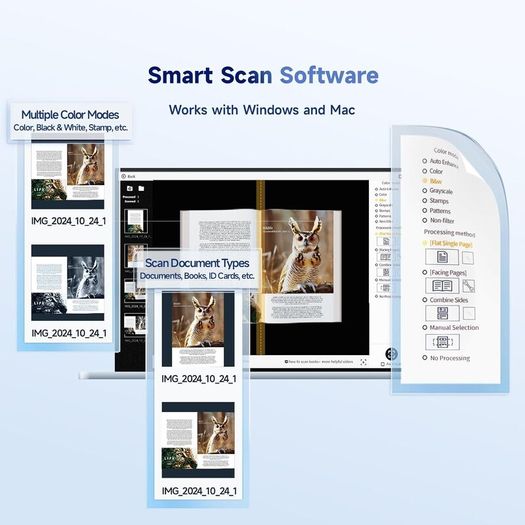 CZUR Shine Ultra Book & Document Scanner  13MP A3/A4  New & Unused