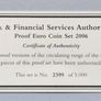 2006 Ireland Proof Euro Coin Set Image 3