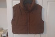 Womens.Brown Gilet