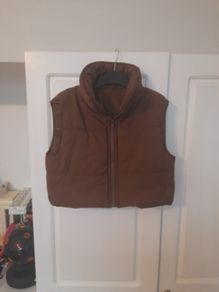 Womens.Brown Gilet