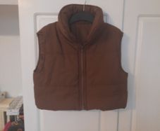 Womens.Brown Gilet