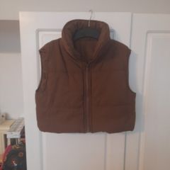 Womens.Brown Gilet
