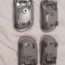 Set of 4 x Toyota Corolla E11 97-02 Interior Chrome Door Handle Pull Set Image 10