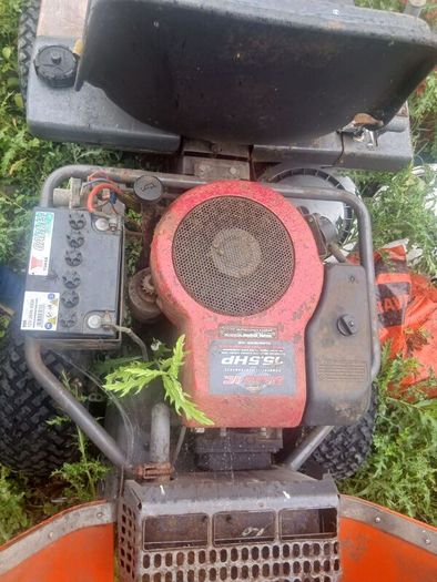 2 husqvarna rider mowers