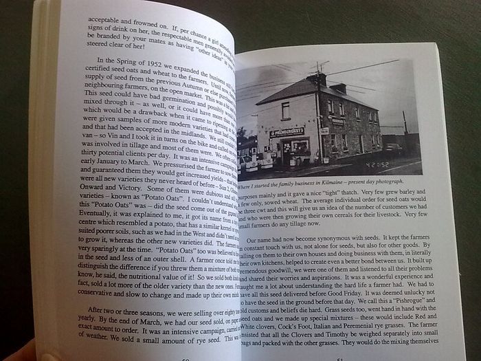 Fifty years behind the counter by Kevin Duffy Ireland Irish Signed