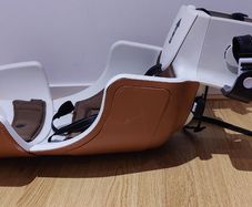 Bobike Exclusive Tour Plus Rear Child Bike Seat Cinnamon Brown