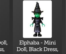 LEGO Wicked Minidoll Figures