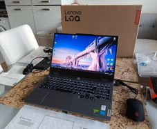 Gaming Laptop Lenovo Loq i5 12450hx 8/12 RTX4050 6gb 105w 16gb Ddr5 512GB Nvme 15.6" 144hz 1080p 300nits 100% sRGB Win11 Warranty Receipt