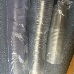 Takeaway plastic cups & lids