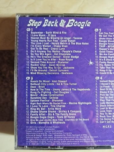 Step Back & Boogie 4CD Boxset