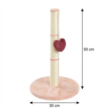 AniOne Pepe & Kitty Scratching Post Apricot