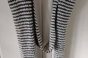 Dotti Black and White Scarf