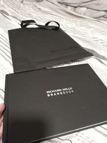 Richard mille brandbook  and bag