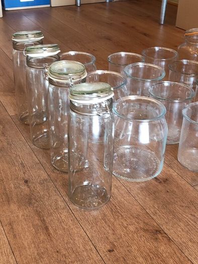 27x Glass Jars