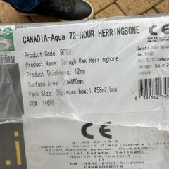 Free laminate herringbone