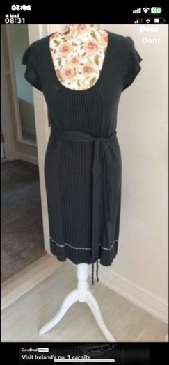 dress Bnwt knitted belted dress size 12