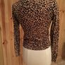 Leopard Print Cardigan Image 3