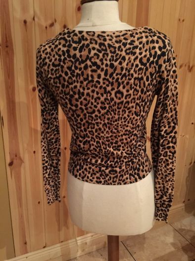 Leopard Print Cardigan