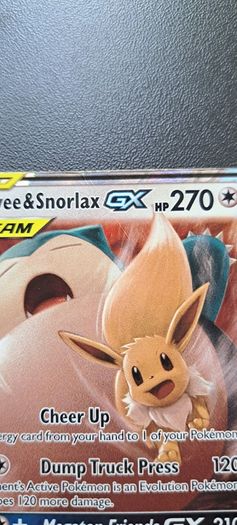 Eevee & Snorlax GX 120 Tag Team