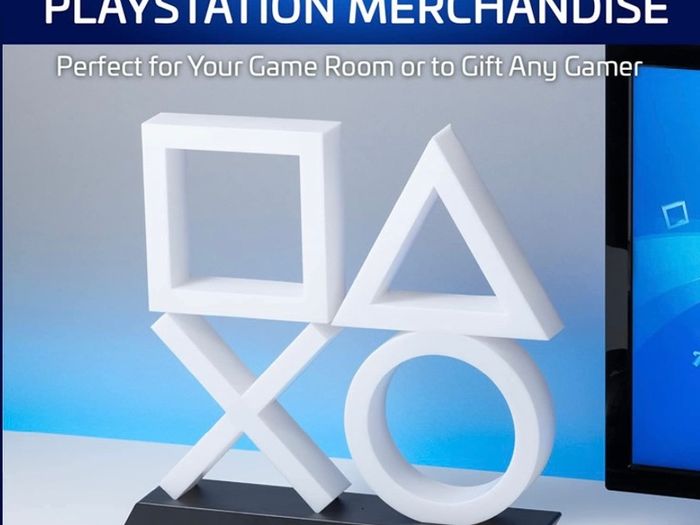 Playstation 5 Icons Light PS5 XL - Officially Licensed Merchandise, Blue (FREE POSTAGE)