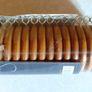 18 Walnut Colour Curtain Pole Rings (new). Image 4