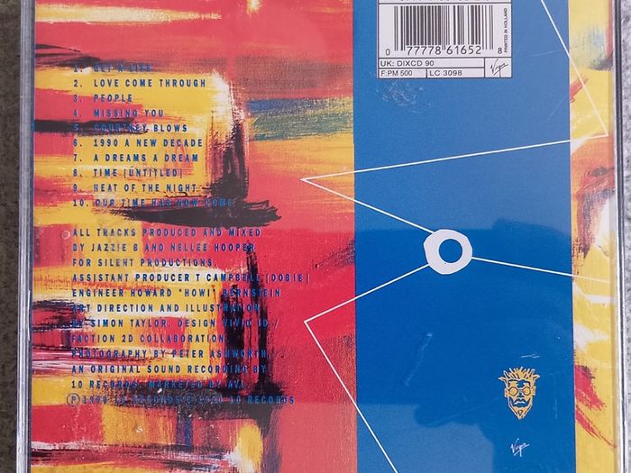 Soul II Soul - Vol. II (1990 - A New Decade) CD (1990)  Electronic Dance Soul Funk EX+