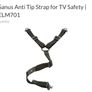 Sanus Anti Tip Strap for TV Safety Image 3