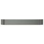 Garden Raised Bed Galvanised Steel 296x80x36 cm Grey Image 3
