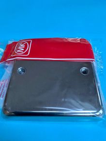 MK PCR chrome , electrical , blank plate.