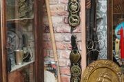 Pair of Vintage Horse Brass Straps