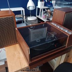 Vintage record player