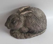 Comyns Country Artists Silver Filled Vintage Rabbit Figure Hallmarked