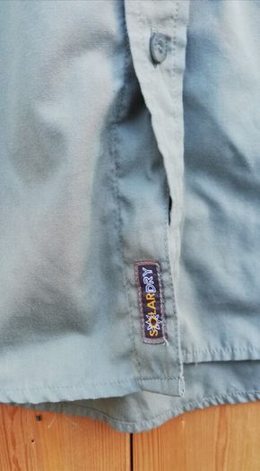 Craghoppers mens solardry short sleeve shirt green medium size
